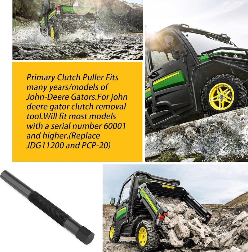 XTPTFABS Heavy Duty Primary Clutch Puller clutch removal tool (Thread 11/16-24) Compatible With John-Deere Gator 4x2 4x4 6x6 (Replace JDG11200 and PCP-20) - Image 2